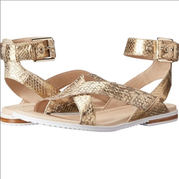 Donald J Pliner Snakeskin Lyla Sandal 
